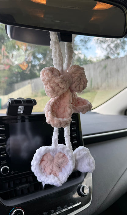 Blush Bloom Mirror Charm